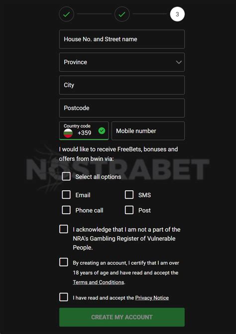 bwin zambia registration|How to register with bwin in three easy steps.